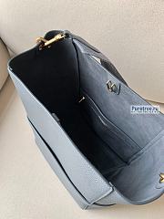 CELINE | Sangle Bucket Bag In Grey Soft Grained Calfskin - 23 x 33 x 17cm - 5