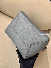 CELINE | Sangle Bucket Bag In Grey Soft Grained Calfskin - 23 x 33 x 17cm - 3