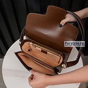 GUCCI | Horsebit 1955 Shoulder Bag Brown Leather - 25 x 18 x 8cm - 5