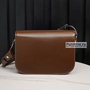 GUCCI | Horsebit 1955 Shoulder Bag Brown Leather - 25 x 18 x 8cm - 4