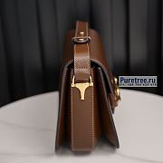 GUCCI | Horsebit 1955 Shoulder Bag Brown Leather - 25 x 18 x 8cm - 3