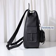DIOR | Maxi Gallop Backpack Black Grained Calfskin - 33 x 47 x 13.5cm - 6