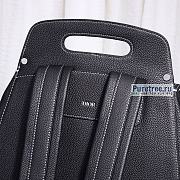 DIOR | Maxi Gallop Backpack Black Grained Calfskin - 33 x 47 x 13.5cm - 3