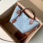 Louis Vuitton | Hina PM Bleu Horizone Pumpkin M52975 - 23 x 21 x 13cm - 4