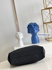 Louis Vuitton | Why Knot MM Black Mahina Calf Leather M20788 - 36 x 43 x 15cm - 5