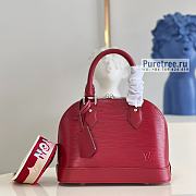 Louis Vuitton | Alma BB Framboise Epi Grained Leather M20610 - 23.5 x 17.5 x 11.5cm - 1