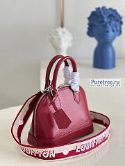 Louis Vuitton | Alma BB Framboise Epi Grained Leather M20610 - 23.5 x 17.5 x 11.5cm - 4