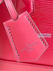 Louis Vuitton | Alma BB Framboise Epi Grained Leather M20610 - 23.5 x 17.5 x 11.5cm - 5