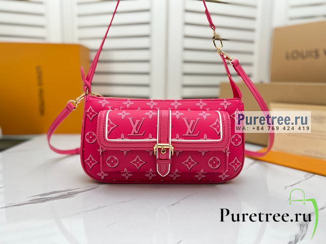Louis Vuitton | Maxi Multi Pochette Accessoires Fuchsia Pink M46161 - 23.5 x 13.5 x 4cm - 1
