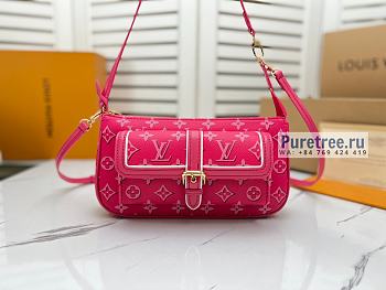 Louis Vuitton | Maxi Multi Pochette Accessoires Fuchsia Pink M46161 - 23.5 x 13.5 x 4cm