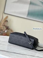 Louis Vuitton | Why Knot PM Black Mahina Calf Leather M20703 - 28 x 34 x 12cm - 4