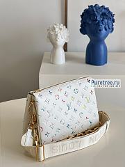 Louis Vuitton | Coussin PM White Lambskin M21209 - 26 x 20 x 12cm - 4