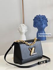 Louis Vuitton | Twist MM Black Epi Grained Leather M59033 - 23 x 17 x 9.5cm - 3