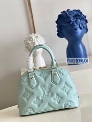 Louis Vuitton | Alma BB Bubblegram Leather Green M20855 - 24.5 x 18 x 12cm - 5