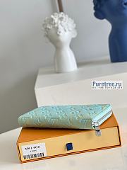 Louis Vuitton | Zippy Wallet Vert D'eau Green M81466 - 19.5 x 10.5 x 2.5cm - 5