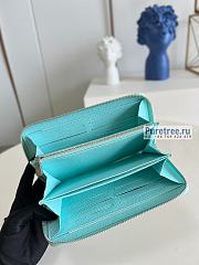 Louis Vuitton | Zippy Wallet Vert D'eau Green M81466 - 19.5 x 10.5 x 2.5cm - 4