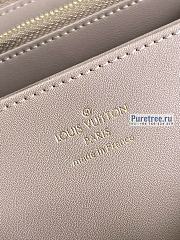 Louis Vuitton | Zippy Wallet Taupe Brown Lambskin M81511 - 19.5 x 10.5 x 2.5cm - 2