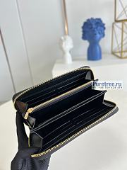 Louis Vuitton | Zippy Wallet Taupe Brown Lambskin M81510 - 19.5 x 10.5 x 2.5cm - 3