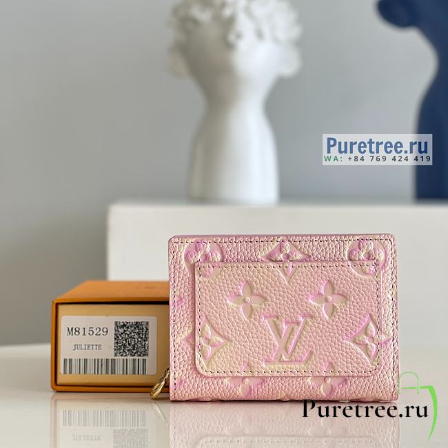 Louis Vuitton | Cléa Wallet Pink M81529 - 11 x 8.5 x 3.5cm - 1