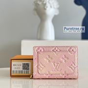 Louis Vuitton | Cléa Wallet Pink M81529 - 11 x 8.5 x 3.5cm - 1