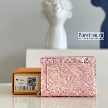 Louis Vuitton | Cléa Wallet Pink M81529 - 11 x 8.5 x 3.5cm