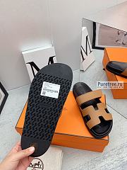 HERMES | Chypre Sandal Brown Calfskin - 4