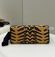 FENDI | Sunshine Medium Shopper Bag Tiger Motif - 35 x 31 x 17cm - 6