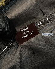 FENDI | Drawstring Backpack Brown FF Jacquard Fabric Backpack - 46 x 40 x 25cm - 4