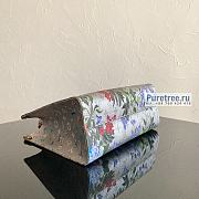 Louis Vuitton | OnTheGo MM Floral Pattern Metallic-silver Canvas M21233 - 35 x 27 x 14 cm - 4