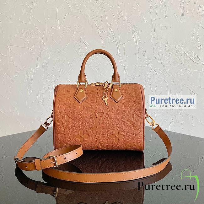 Louis Vuitton | Speedy Bandoulière 25 Cognac Brown M46136 - 25 x 19 x 15cm - 1