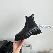 CHANEL | Ankle Boots Black Lambskin - 4cm - 3