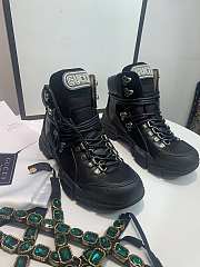 Gucci Black Sneakers - 1
