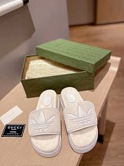 Adidas x Gucci Women's GG Platform Sandal - 4
