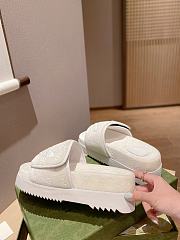 Adidas x Gucci Women's GG Platform Sandal - 6