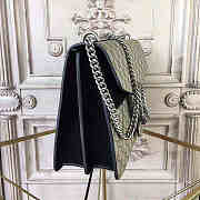 GUCCI | Dionysus Medium GG Shoulder Bag Black Size 30x21x10 cm - 2