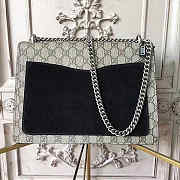 GUCCI | Dionysus Medium GG Shoulder Bag Black Size 30x21x10 cm - 4