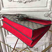 GUCCI | Dionysus Medium GG Shoulder Bag Red Size 30x21x10 cm - 6