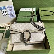 GUCCI | Dionysus Small GG Oatmeal Leather 400249 Size 28x18x9 cm - 1