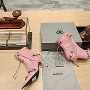 BALENCIAGA | Cagole 90mm Bootie In Pink - 6