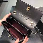 Chanel Trendy CC Black Flap Bag size 25 x 18 x 7 cm - 2