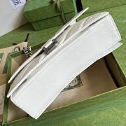 Balenciaga Crush Small Chain Bag Quilted In White 25x15x8 cm - 3