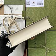 Gucci Sylvie Small Shoulder Bag White 524405 size 25.5x17x8 cm - 5