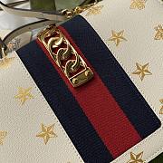 Gucci Sylvie Small Shoulder Bag White 524405 size 25.5x17x8 cm - 4