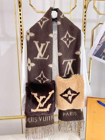 Louis Vuitton scarf 28 size 190 x 46 cm