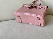 Hermes Birkin Pink Ostrich Size 25 x 20 x 13 cm - 6