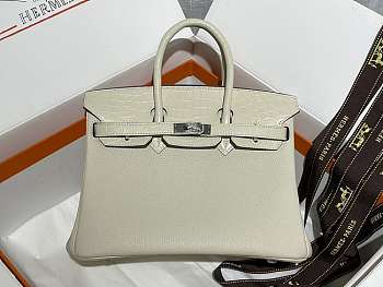 Hermes Birkin Touch White Togo Leather 25cm 