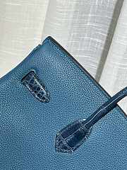 Hermes Birkin Touch Blue Togo Leather 35cm - 2