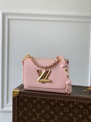 Louis Vuitton | Twist PM Pink Grained Calfskin M20699 19 x 15 x 9 cm