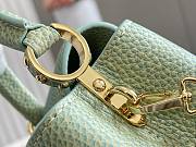 Louis Vuitton | Capucines Mini Vert d'eau Green 21 x 14 x 9 cm  - 3