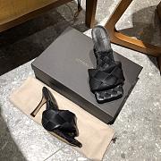 Bottega Veneta Lido Mule Sandals Black - 4